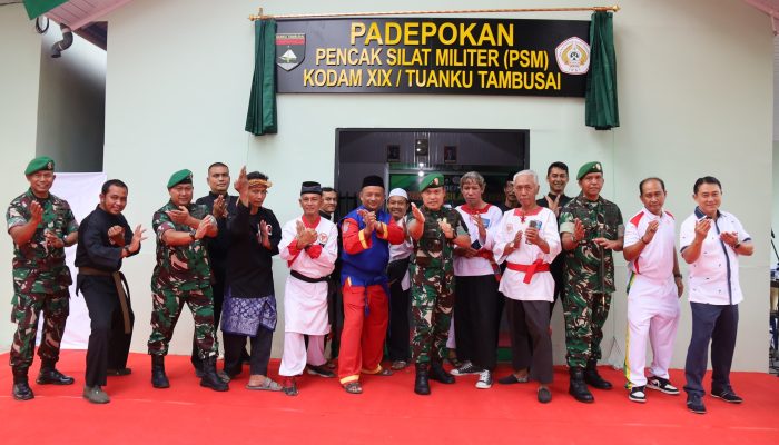 Pangdam XIX Resmikan Padepokan Pencak Silat Militer, Tegaskan Penguatan Prajurit TNI AD