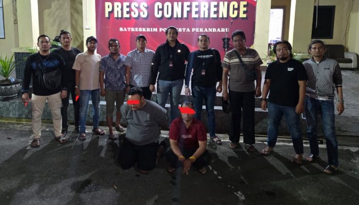 Penipuan Berkedok Top Up Kredit Terbongkar, Dua Tersangka Gagal Kabur ke Sumut