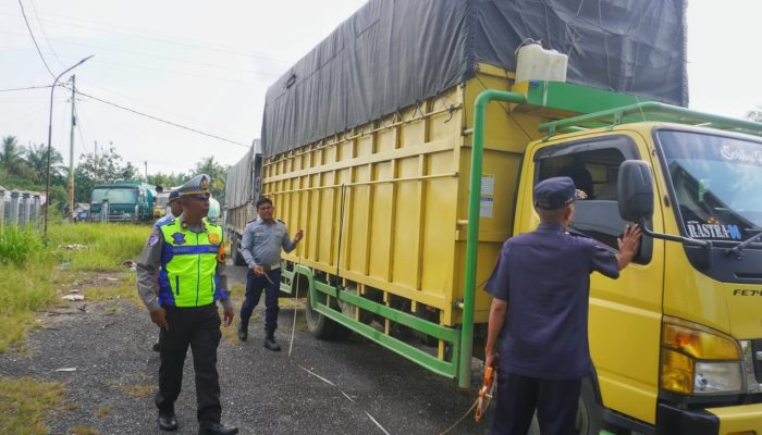 Tes Alkohol hingga Ramp Check, Satlantas Rohil Sisir Jalinsum di Ops Keselamatan 2026