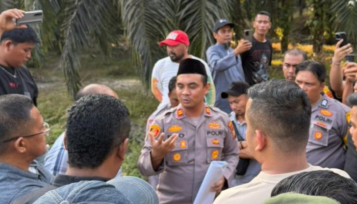 Polisi dan Satgas PKH Amankan KSO Agrinas di Lahan Eks PT Lorena Kampar