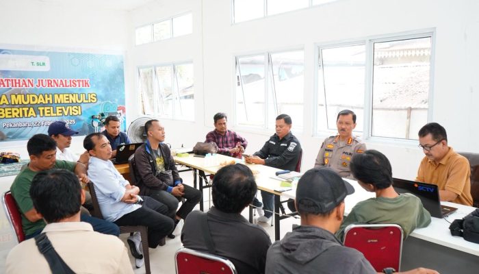 Kabid Humas Polda Riau Perkuat Sinergi dengan IJTI dan PFI