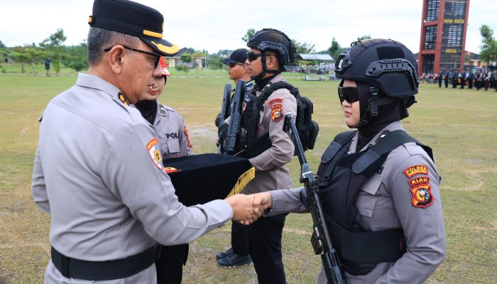 Polda Riau Tutup Pelatihan Tim RAGA Gelombang II Tahun 2026