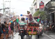 Festival Perang Air Cian Cui Meriahkan Imlek di Meranti