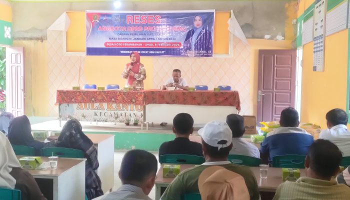 Eva Yuliana Serap Aspirasi Warga Koto Perambahan, Infrastruktur dan Kesejahteraan Jadi Sorotan