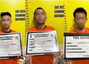 Penggerebekan Kosan di Pekanbaru, 3 Pemuda Dibekuk
