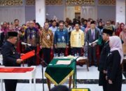 Plt Gubri SF Hariyanto Lantik Dirut RSUD Arifin Achmad dan Sekwan Riau