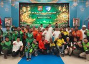 Ditlantas Polda Riau Ajak Ojol Tertib Lalu Lintas Saat Buka Puasa Bersama