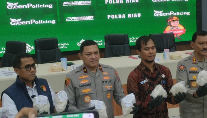 Pengungkapan 22,7 Kg Heroin di Bengkalis, Waka Polda Riau: Terbesar dan Langka di Indonesia