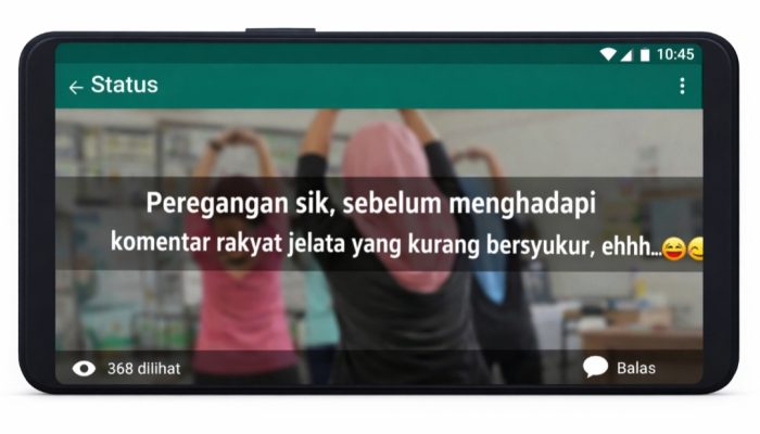 Status WhatsApp Hina “Rakyat Jelata”, Pegawai SPPG Purbalingga Dipecat