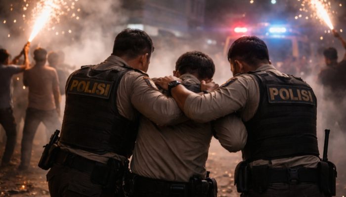 Tragedi Malam Takbiran, Anggota Polisi Meninggal Saat Bubarkan Perang Mercun di Kampar