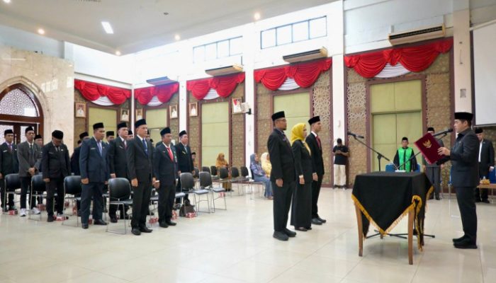 26 Pejabat Administrator dan Pengawas di Kampar Resmi Dilantik