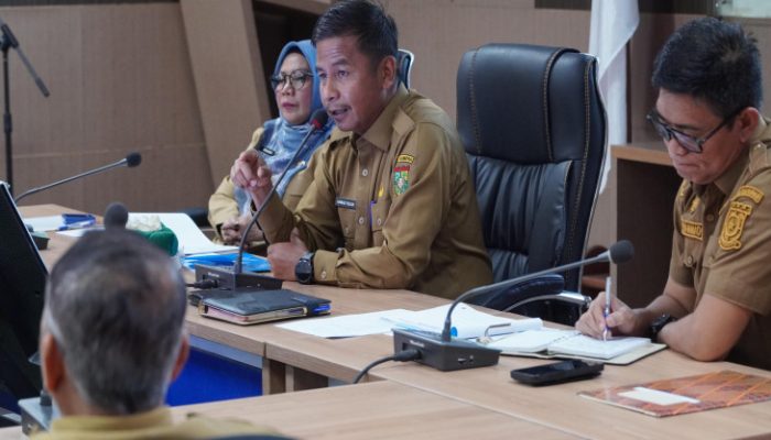 Bupati Kampar Evaluasi Kinerja OPD dan Serapan Anggaran 2025–2026