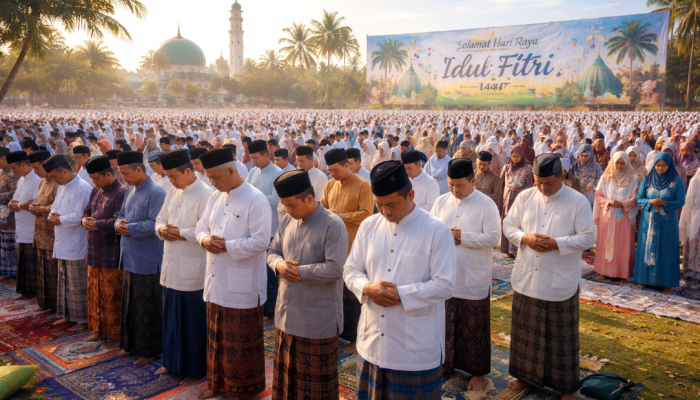 Ini Titik Salat Idulfitri Jumat Besok Versi Muhammadiyah Riau
