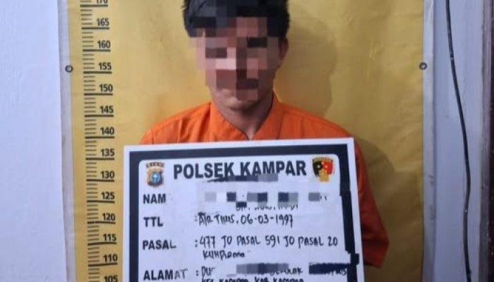 Pembobol Warung di Pasar Air Tiris Diringkus, Polisi Kejar Otak Pelaku yang Kabur