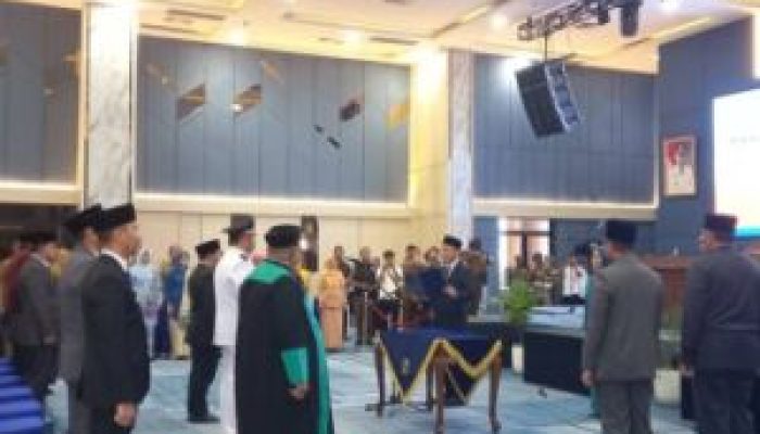 Pemko Pekanbaru Lantik Puluhan Pejabat, Fokus Percepat Kinerja