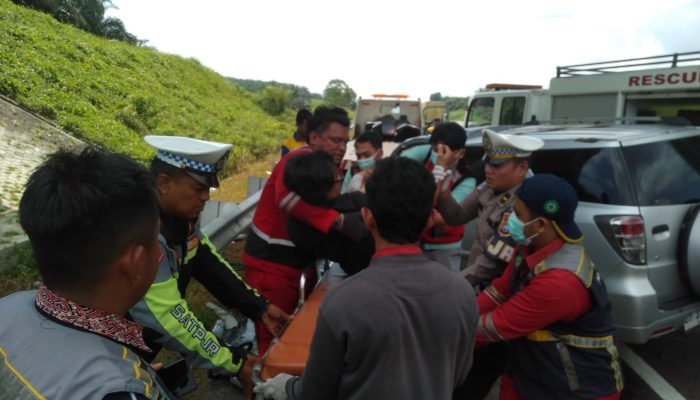 Laka Tol Permai, 1 Tewas