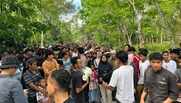 Warga Kepung Tambang PT KKU, Aktivitas Galian C Diduga Rugikan Lingkungan dan Pertanian
