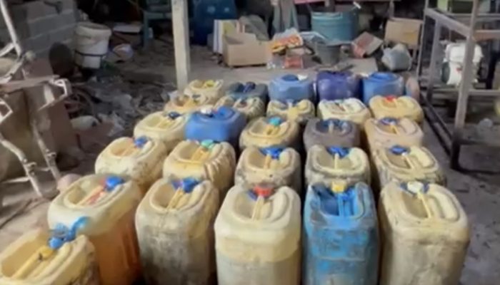 Bisnis Gelap Solar untuk Tambang Emas Ilegal Terbongkar di Kuansing