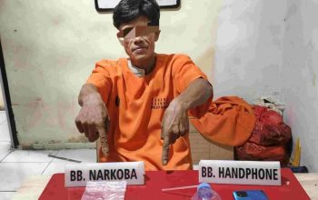 Satresnarkoba Kampar Ringkus Pria 44 Tahun, Simpan Sabu di Rumah