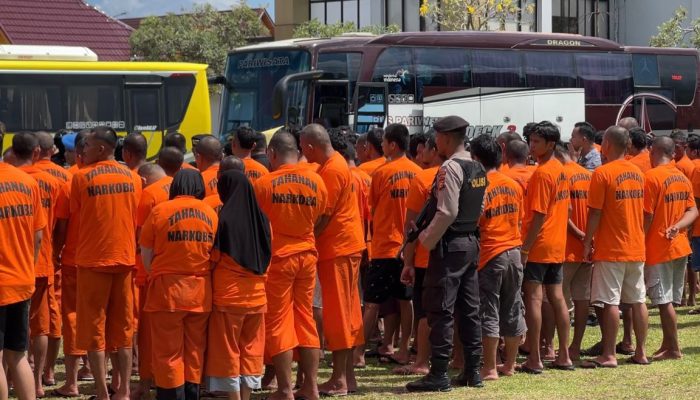 Polda Riau Tangkap 557 Tersangka Narkoba Selama Operasi Antik 2026
