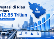 Investasi di Riau Tembus Rp12,85 Triliun pada Triwulan I 2026