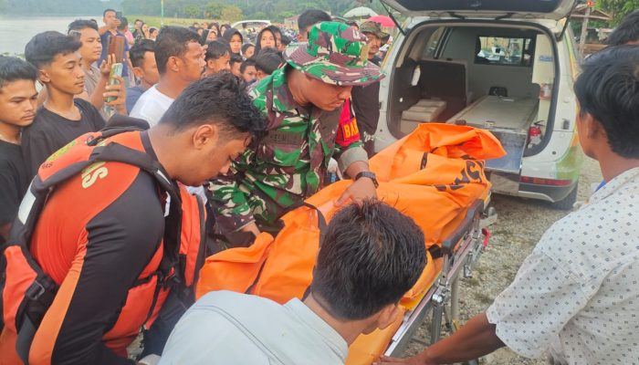 Korban Tenggelam di Kampar Ditemukan Meninggal Dunia Setelah Dua Hari Pencarian