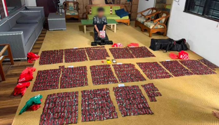 Polda Riau Gagalkan Penyelundupan 6,94 Kg Sabu dan 969 Cartridge Etomidate dari Malaysia