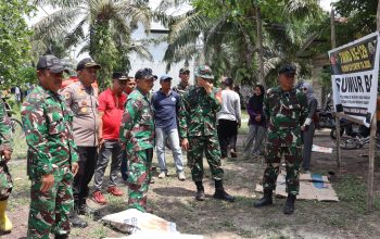Pastikan Progres TMMD Maksimal, Dandim 0313/KPR Tinjau RTLH hingga Pembukaan Jalan