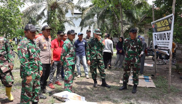 Pastikan Progres TMMD Maksimal, Dandim 0313/KPR Tinjau RTLH hingga Pembukaan Jalan