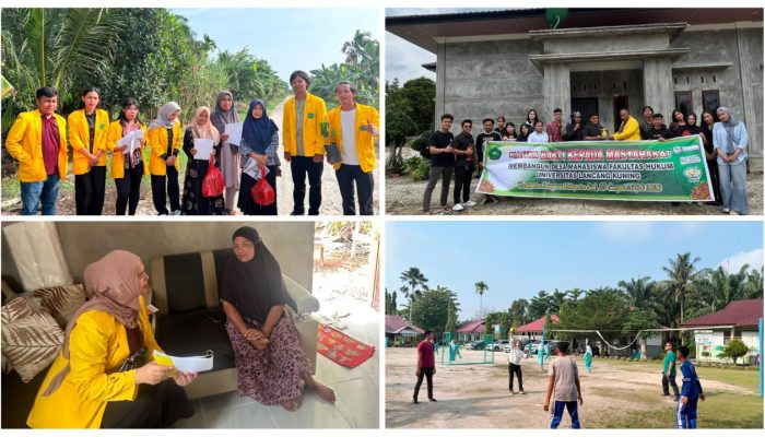 KBM Mahasiswa Unilak di Desa Benteng Hilir Berakhir, Tinggalkan Edukasi Hukum dan Kepedulian Sosial