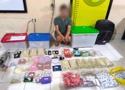 Polda Riau Bongkar Gudang Narkoba di Pekanbaru, Sita 4 Kg Sabu dan Puluhan Ribu Pil Ekstasi