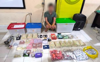 Polda Riau Bongkar Gudang Narkoba di Pekanbaru, Sita 4 Kg Sabu dan Puluhan Ribu Pil Ekstasi