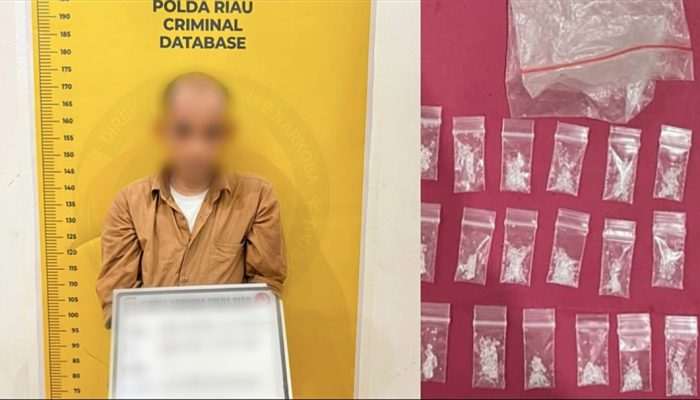 Kampung Panger Digerebek, Pengedar Sabu Ditangkap dan 53 Paket Disita