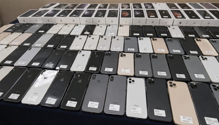 652 iPhone Ilegal Senilai Rp4 Miliar Digagalkan Bea Cukai Bengkalis