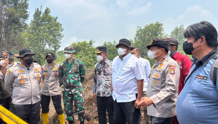 Karhutla Riau Jadi Sorotan, Menteri LH Cek Langsung Lokasi Kebakaran