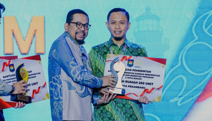 Pekanbaru Raih Juara II Program 3 Juta Rumah, Dapat Bantuan Bedah 250 Rumah