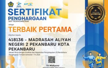MAN 2 Pekanbaru Raih Terbaik Pertama Treasury Awards KPPN