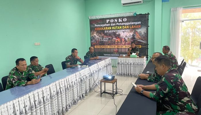 Evaluasi Program Karhutla, Mabes TNI Susun Strategi Baru