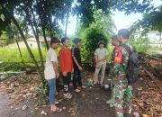 Babinsa Patroli dan Edukasi Warga Kepenuhan Cegah Karhutla