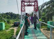 Jembatan Garuda Jadi Akses Warga Tiga Desa, Kondisinya Ditinjau