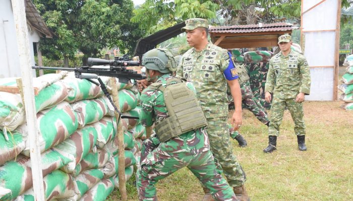 Jelang Operasi ke Papua, Yonif 132/BS Jalani Pemeriksaan Kesiapan