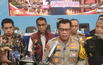 Sabu 35 Kg Disita, Polda Riau Buru Pemasok di Luar Negeri