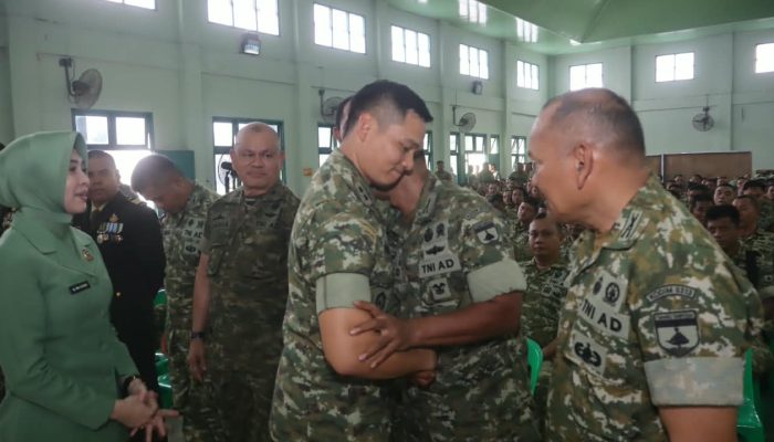 Usai Pimpin Kodim Kampar, Satriady Berpamitan kepada Prajurit